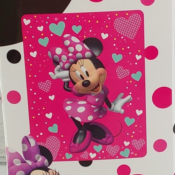 'MINNIE MOUSE' PLUSH THROW BLANKET "DISNEY" - Picture 2 of 16